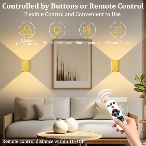 Motion Sensor Wall Sconce