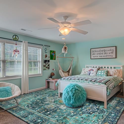 Ultra Thin Washable Vintage Area Rug