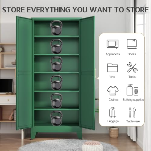 75.2" Tall Kitchen Food Pantry