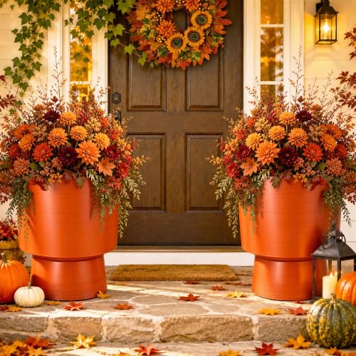 16.8" Planters for Outdoor Plants (2 Count)