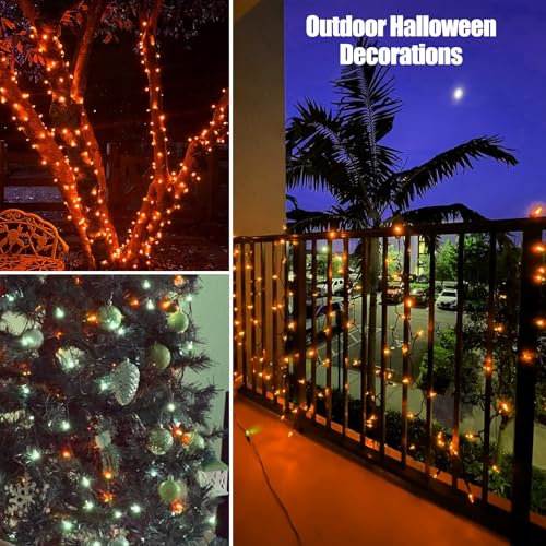 Orange Halloween Lights
