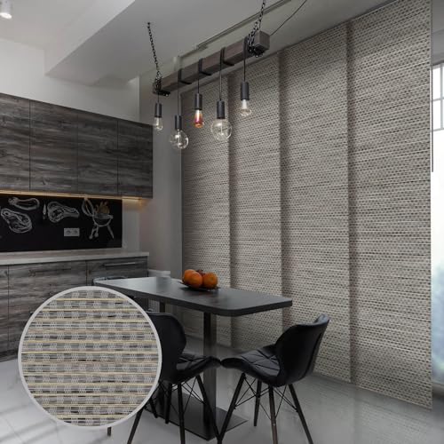 Panel Blinds Sliding Doors 45.8"