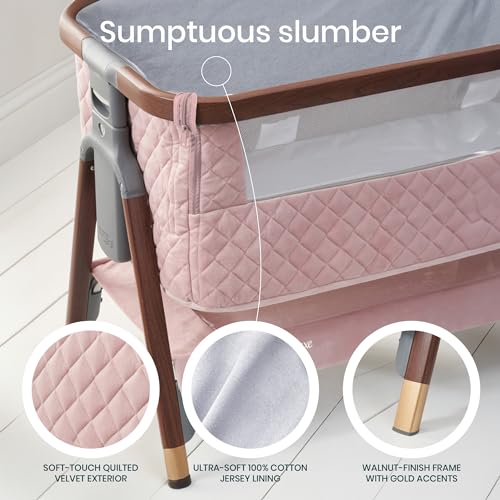 CoZee® Luxe Bedside Bassinet & Sleeper