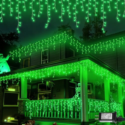 Green Halloween Lights (33 Foot)