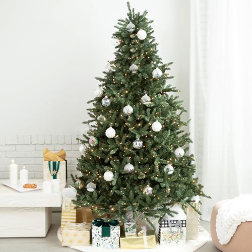7 ft Pre Lit Blue Spruce Christmas Tree