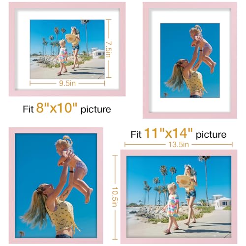 11x14 Picture Frames Set of 9 for Wall Mounting (9 Count)