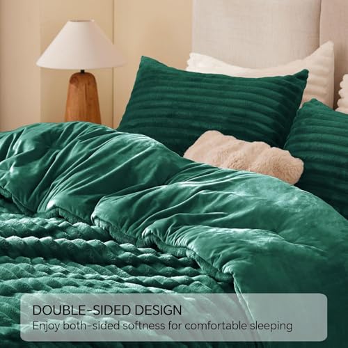 Fleece Full Comforter Set