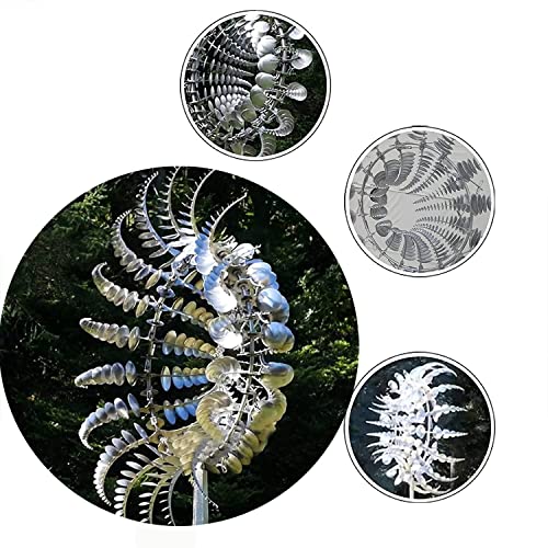 Unique and Magical Metal Windmill