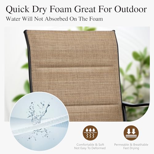 5 Piece Bar Height Outdoor Table and Chairs (5 Count)