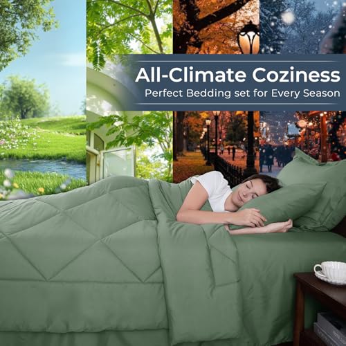 7 Piece California King Comforter Set