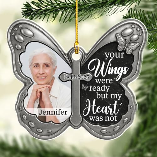 Personalized Chrismas Ornament for Loss of Loved Ones
