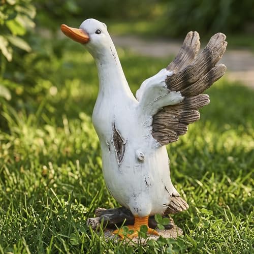 Funny Duck Garden Statue