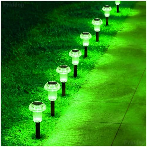 Solar Halloween Lights Outdoor Waterproof 8 Pack Halloween Decor (8 Count)