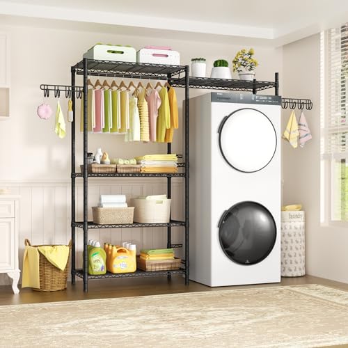 U5 Over the Washer and Dryer Storage Shelf (5 Count)