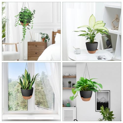 Hanging Planters for Indoor Outdoor Plants (2 Count)