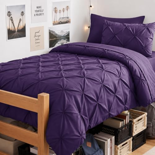 Twin XL Comforter Set Purple