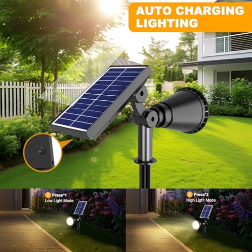 Solar Lights Outdoor Waterproof Spot Lights (4 Count)