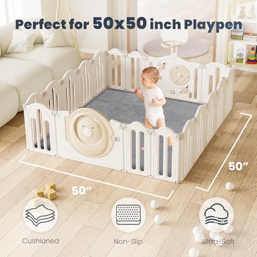 1.3" Thick Baby Play Mat for Floor
