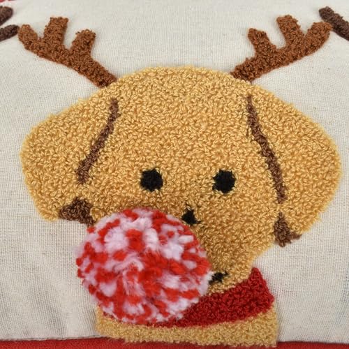 Merry Woofmas Christmas Pillow Covers 12x20