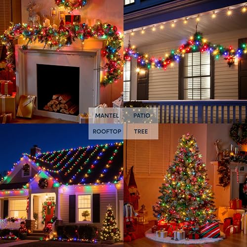 Multicolor Christmas String Lights (450 Count)