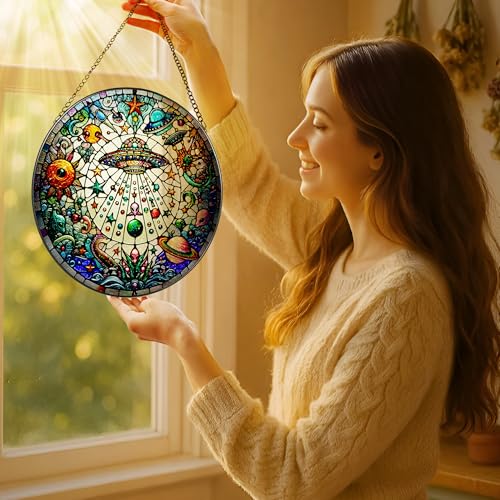 Stained Glass Window Hanging