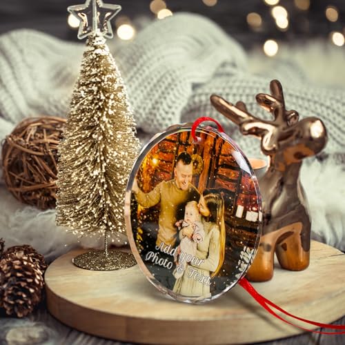 Personalized Christmas Ornament with Photo