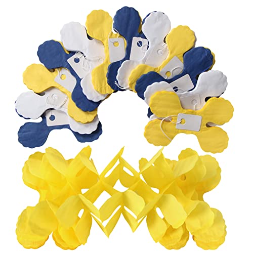 Navy Blue White (12 Count)