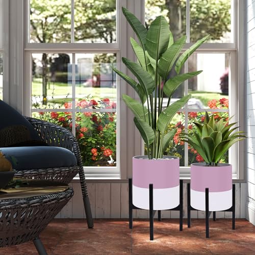Planter With Stand Set of 2 (2 Count)