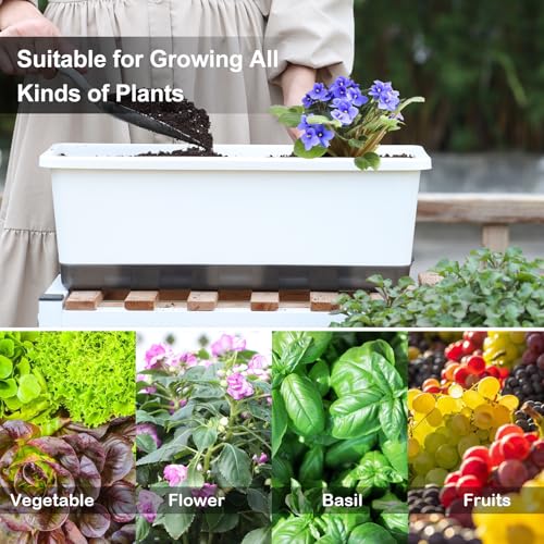 Window Box Planter 8 Pcs (8 Count)
