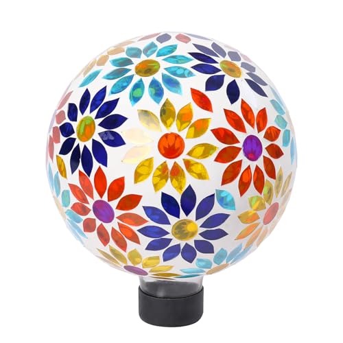 Gazing Ball 8" Glass Gazing Balls Sphere for Garden Outdoor Decor