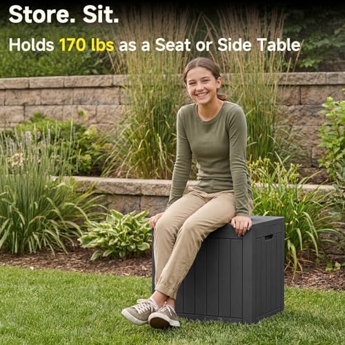 35 Gallon Outdoor Deck Box
