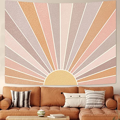 Boho Sun Tapestry Wall Hanging