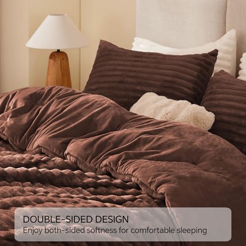 Fleece Full Comforter Set