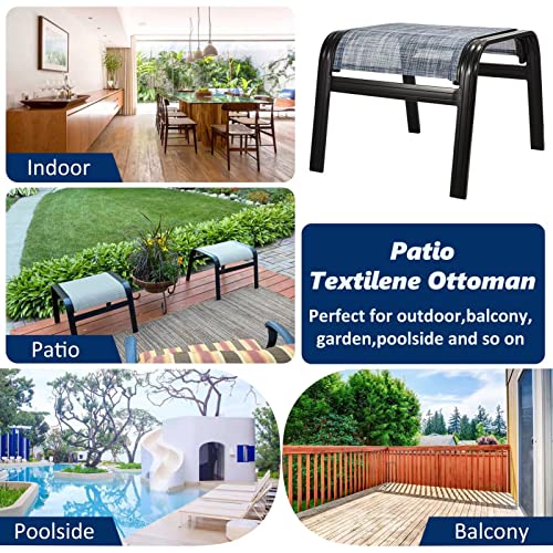 Outdoor Footstools for Patio (2 Count)