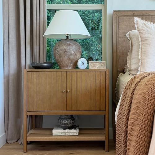 Meads Mid Century Modern Cabinet or TV Stand with Doors (2 Count)