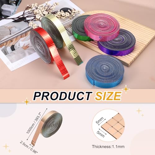 5x5mm Self Adhesive Mirrors Mosaic Tiles (10000 Count)