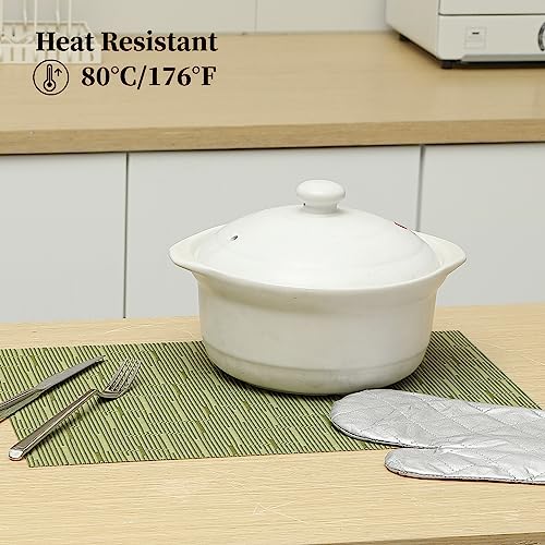 Pea Green Placemats Set of 6 (6 Count)