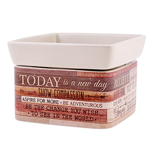 Today Aspire Change World Wood Look Stoneware Electric 2