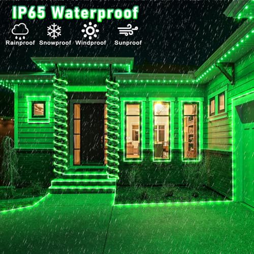 100FT 300 LED Rope Lights for Outside