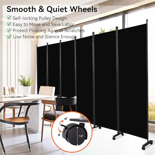 88" W 4 Panel Room Divider