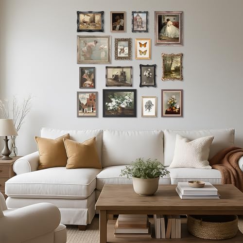15 Pcs Unframed Vintage Moody Art (15 Count)