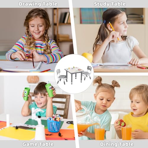 Kids Table & 2 Chairs (3 Count)