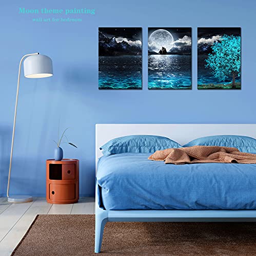 Moon Wall Art For Bedroom