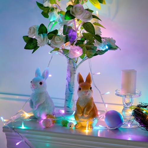 33ft 100 LED Easter Lights for Indoor Outdoor Use (33 Foot)