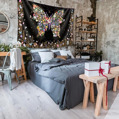 Floral Tapestry Wall Hanging Cute
