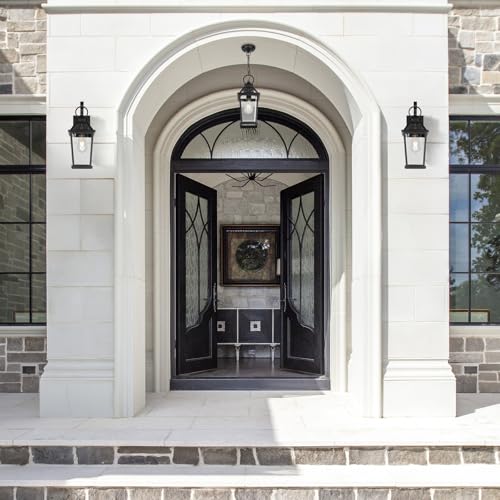 17" Dusk to Dawn Outdoor Light Fixture Wall Mount