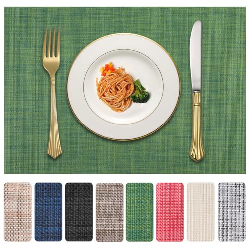 Vinyl Placemats Set of 8 (4 Count)