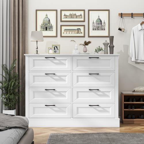 Odeekea White Dresser for Bedroom