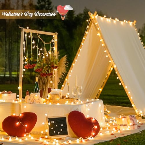 100 LED Globe String Lights Indoor Bedroom