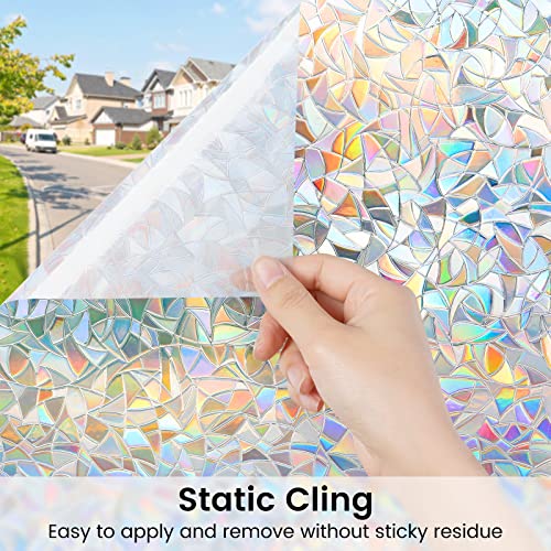 Stained Glass Window Privacy Film (19.3471 Sq Ft)